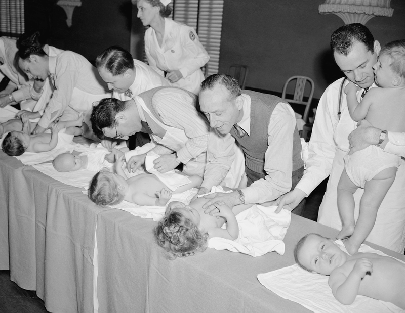 Fathers training 1947. AP